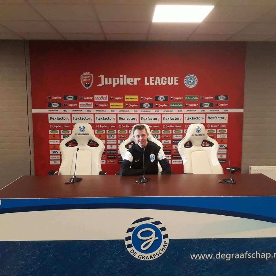 Jacco was 1 dag hoofdtrainer van De Graafschap