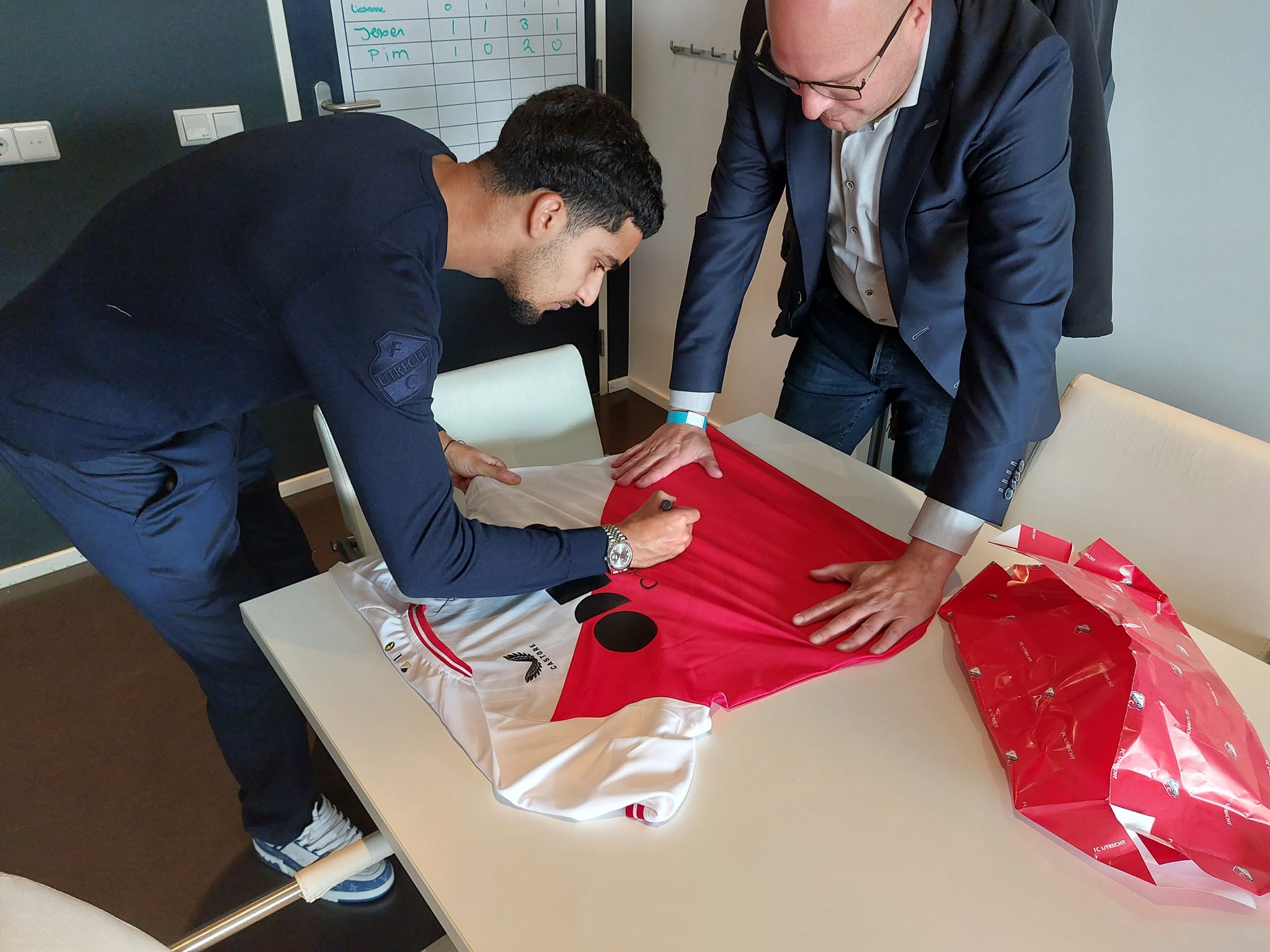 Wensdag Jeroen bij FC Utrecht