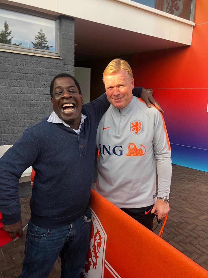 Smile !!!    Wensdag Justin bij KNVB