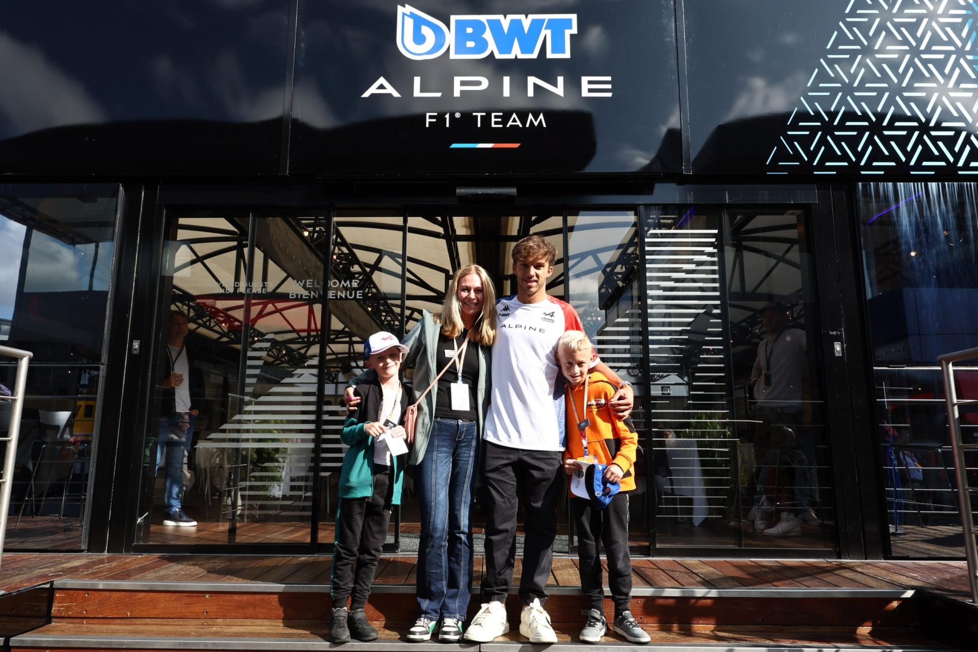 Wensdag Gijs en Teun bij Alpine F1